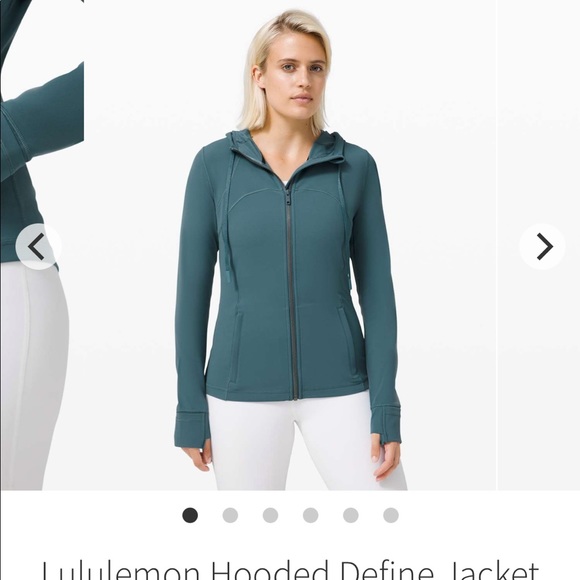 lululemon athletica Jackets & Blazers - Hooded define desert teal *nulu